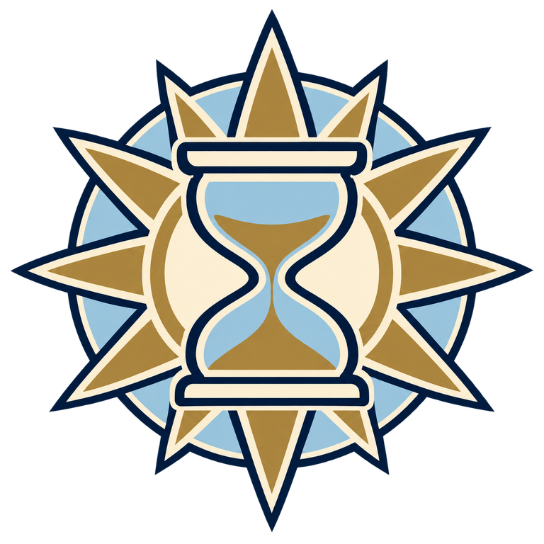Phoenix Retirees sun and hourglass crest